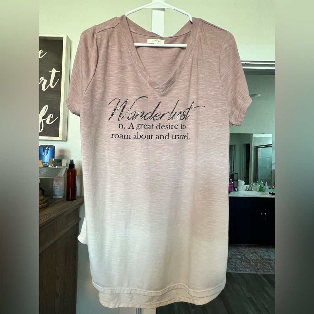 Cute shirt for the Tavel enthusiast.